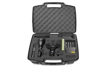 Image of NightSnipe NS750 Tony Tebbe Scan, Shoot, & Recover Kit- Dimmable Adjustable Beam Hunting Light Kit, Dial Dimmer Switch, Red/Red, TT-750D-RR-8889