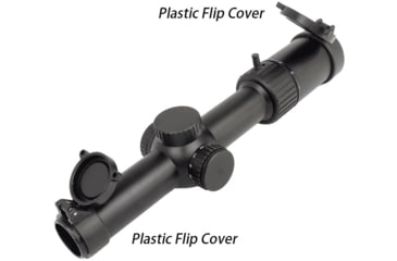 Image of NightStar 1-8x24mm 30mm Tube Rifle Scope, Second Focal Plane, Illuminated Reticle, Black, NS11150R