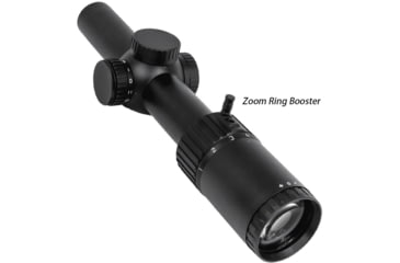 Image of NightStar 1-8x24mm 30mm Tube Rifle Scope, Second Focal Plane, Illuminated Reticle, Black, NS11150R