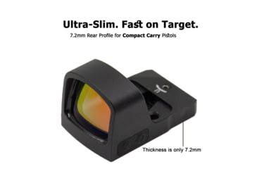 Image of NightStar PR17A Ultra-Thin Shake Awake Side Load 1x17mm Reflex Red Dot Sight