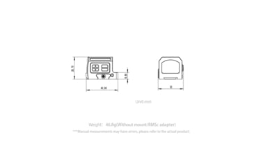 Image of NightStar PT17G Reflex Red Dot Sight, 1x17mm, 0.86x0.67in, Black, PT17G