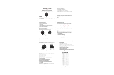 Image of NightStar PT17MR Reflex Red Dot Sight, 1x17mm, 0.86x0.67in, 3 MOA Dot, Circle Dot, Circle, Black, PT17MR
