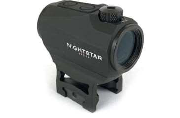 Image of NightStar PT21 Waterproof Long Life Battery Red Dot, Black, NS15258