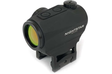 Image of NightStar PT21 Waterproof Long Life Battery Red Dot, Black, NS15258