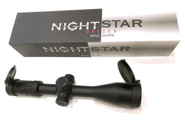 Image of NightStar Rifle Scope, 2.5-15X50SFIR, 30mm Tube, Side Focus Illuminated Reticle, Black, NS251550
