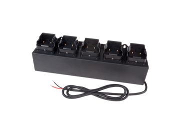 Image of Nightstick 5-Bank DC Powered Charger - 5566/68 INTRANT Angle Lights, Black, 5568-CHGRDC5