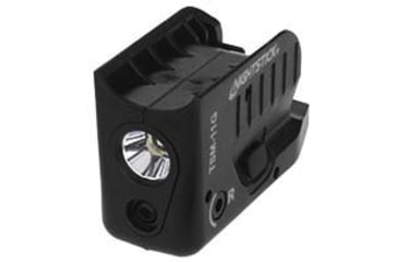 Image of Nightstick Rechargeable Weapon Light w/Green Laser, Glock 42/43/43X/48, 150 Lumens, Black, TSM-11G