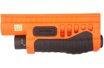 Image of Nightstick Shotgun Forend Light For Mossberg 500/590/Shockwave w/ Green Laser, Less-Lethal Orange, SFL-12GL