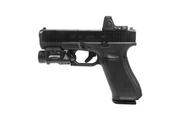 Image of Nightstick Rechargeable Pistol Mounted Light, Fits Picatinny Rail, Anodized Finish, Black, 1,000 Lumens, 25,100 Candela, Rechargeable