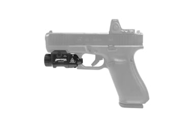 Image of Nightstick Rechargeable Pistol Mounted Light, Fits Picatinny Rail, Anodized Finish, Black, 1,000 Lumens, 25,100 Candela, Rechargeable