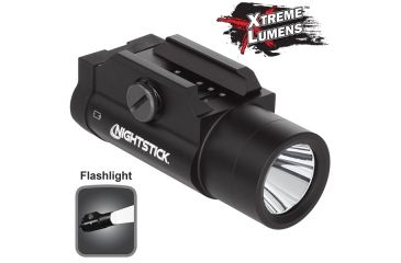 Image of Nightstick Weapon Mounted Light for Long Gun, CR123, 850 Lumens, Black, TWM-852XL