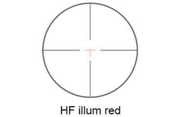 Image of Nikko Stirling Diamond 4-16x50mm Rifle Scope, 30mm Tube, Illuminated Hold Fast Reticle w/Sunshade, Black, NSN N, Black, ndsi41650lrhf