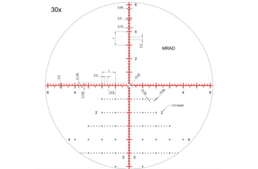 Image of Nikko Stirling Diamond 5-30x56mm 34mm Tube Rifle Scope, First Focal Plane, MRAD XTR Reticle, Matte Black, NSFFP3453056MRAD