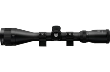 Image of Nikko Stirling Mountmaster 3-9x40 AO IR Rifle Scope, 1in Tube, HMD Reticle, 1/4 MOA, Black, nmmi3940aon