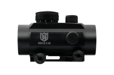 Image of Nikko Stirling NRD30IM 1x30mm NDR Sight W/5/8 Scope Ring Mounts &amp; 4 MOA Dot Size, Black, nrd30im