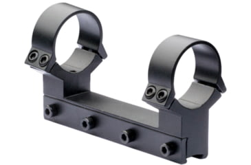 Image of Nikko Stirling One Piece Air King 3/8'' Mounts w/ Recoil Stop, Medium, Matte Black, NMC38ONE30H
