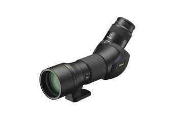 Image of nikon 16-48x60mm ed angled body monarch fieldscope 60ed-a, black 16103