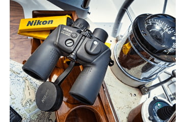Image of Nikon OceanPro CF 7x50mm Global Compass Binoculars, Black, 16026