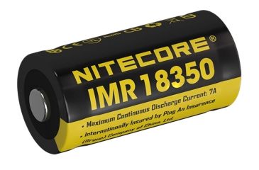 Image of Nitecore IMR18350 EC11/MT10C Battery, Yellow, 6952506490998