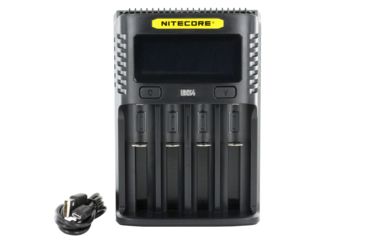 Image of Nitecore Intelligent USB Superb Battery Charger, IMR/Li-ion/LiFePO4/NI-Cd/Ni-MH, Quad Channel, 4000 mA max Charge Current, Black, UMS4