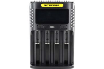 Image of Nitecore Intelligent USB Superb Battery Charger, IMR/Li-ion/LiFePO4/NI-Cd/Ni-MH, Quad Channel, 4000 mA max Charge Current, Black, UMS4