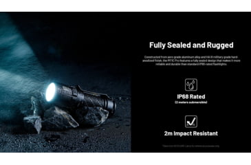 Image of Nitecore MT1C Pro 1000 Lumen Rechargeable EDC Flashlight, Black, MT1CPRO