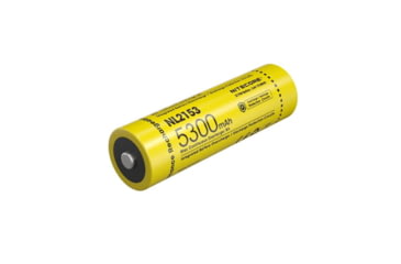Image of Nitecore NL2153 5300mAh Rechargeable 21700 Battery, Yellow, BAT-NITE-21700-NL2153