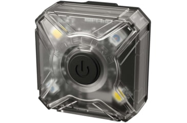 Image of Nitecore NU05 v2 High Performance LED Rechargeable Red White Safety &amp; Signal Light, White/Red, 40 Lumens, Black, 6952506407286