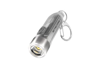 Image of Nitecore TIKI 300 Lumen Rechargeable Keychain Flashlight, Transparent, 6952506405671