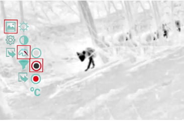 Image of NiteHog Boomslang 3x50mm Thermal Imaging Rifle Scope, 60 Hz, 640x480, Black, NH002