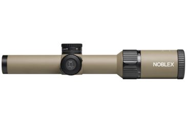 Image of Noblex-Docter Optics N6 Comfort Rifle Scope, 1-6 x 24mm, 30mm Tube, Tac IPSC Desert, Illuminated 0 Reticle, Flat Dark Earth, 56847