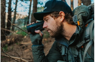 Image of NOCPIX 4x 35mm LUMI H35 Compact Thermal Monocular, 640x512, Black, LUMI-H35