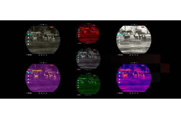 Image of NOCPIX 4x50mm VISTA H50R Rangfinding Thermal Monocular, 640x512, Black, VISTA-H50R