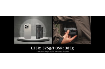 Image of Nocpix Lumi H35 Compact Thermal Monocular 640 35mm Lrf