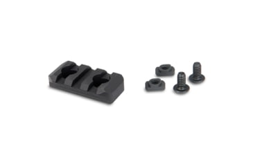 Image of Nordic Components Picatinny, Mount, 3 Slot, 1.59in, Fits M-LOK, Black, TRL-MLOK-STD-3