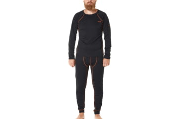 Image of Norfin Thermo Line 2 Thermal Underwear - Mens, Black, Medium, 3008302-M