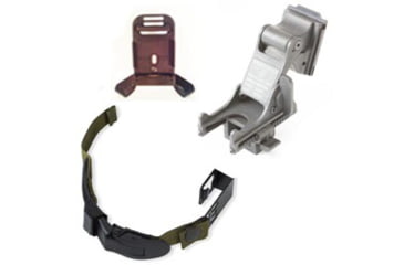 Image of Norotos Front Bracket &amp; Strap Assy for STD HM, MICH, Black, One Size, 1889010