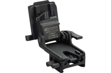 Image of Norotos LoSto Helmet Mount, Force-to-overcome, PVS-15/18/21/31, Black, One Size, 1962010BLK-2