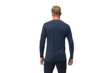 Image of Norrona Falketind Equaliser Merino Round Neck Shirt - Mens, Indigo Night, Medium, 1820-22-2295-M