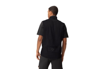 Image of Norrona Senja Aero 90 Vest - Mens, Caviar, Medium, 5819-23-7718-M