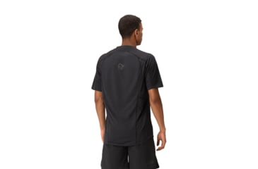 Image of Norrona Senja Equaliser Lightweight T-Shirt - Mens, Caviar, Extra Large, 5826-23-7718-XL