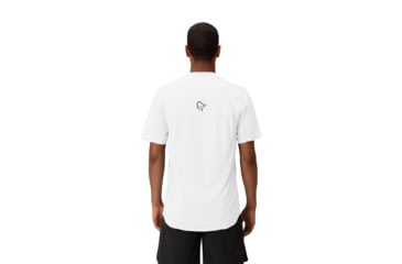 Image of Norrona Senja Equaliser Lightweight T-Shirt - Mens, Snow White, Large, 5826-23-9928-L