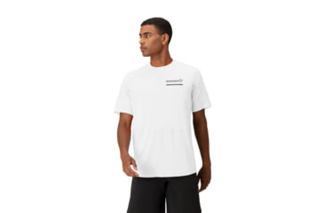 Image of Norrona Senja Equaliser Lightweight T-Shirt - Mens, Snow White, Large, 5826-23-9928-L