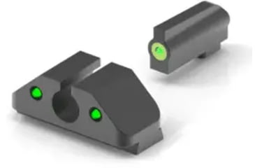 Image of North Forest Arms Glock Slimline Tritium Dual Picture Sight, Chartreuse, 12003