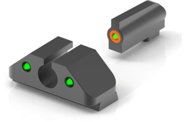 Image of North Forest Arms Glock Slimline Tritium Dual Picture Sight, Orange, 12002
