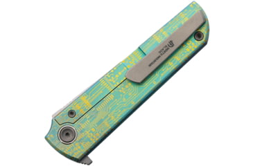 Image of North Mountain Blade Zen Framelock Ti Teal, NMB2414AZDA
