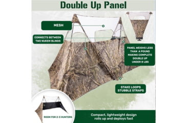 Image of Nukem Double Up Panel, Obsession 3D Leafy Camo, Regular, NH23065335-0