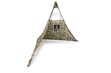Image of Nukem Grab &amp; Go Hunting Ground Blind, Green 3D Leafy Camo, Regular, NH23065266-0
