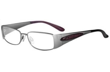 Image of Oakley Anecdote 50mm Polished Chrome Progressive Vision Prescription Eyeglasses OX5065-0450