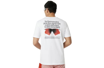 Image of Oakley Authorized Tee - Mens, White, Medium 457582-100-M